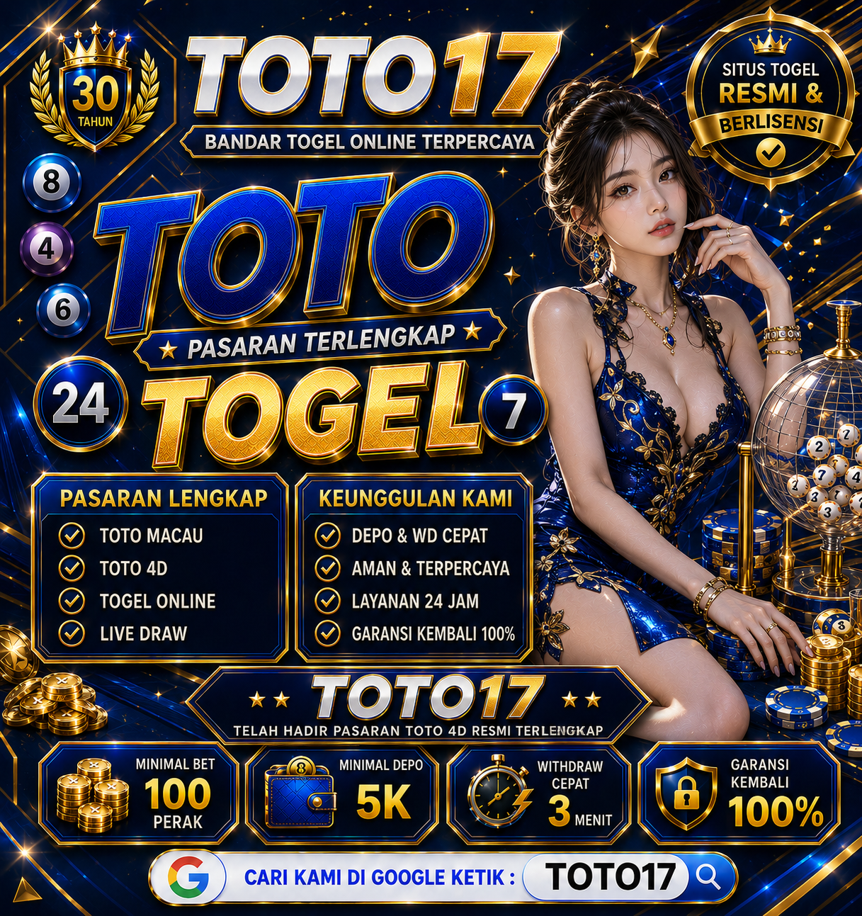 TOTO17 Terbaru Hari Ini Situs Resmi Terpercaya
