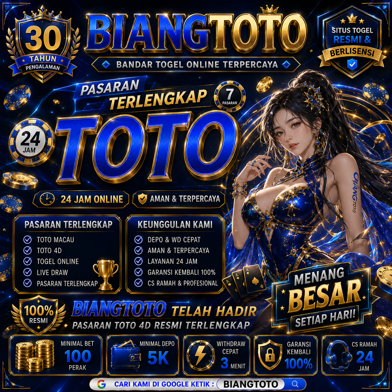 BIANGTOTO Terbaru Hari Ini Situs Resmi Terpercaya